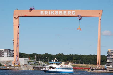 Der Bockkran in Eriksberg;