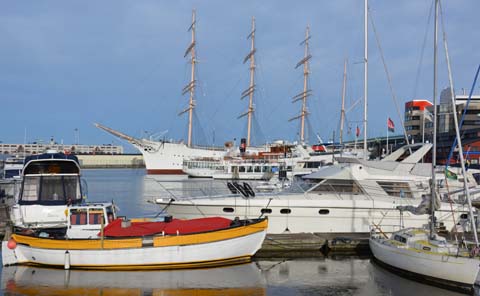 Der Hafen bei Lilla Bommen