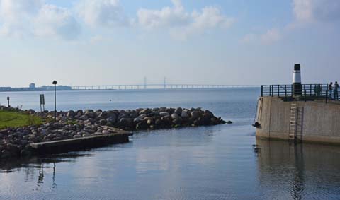 Die Öresundbrücke in Malmö