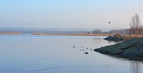 Der Vänern bei Vänersborg