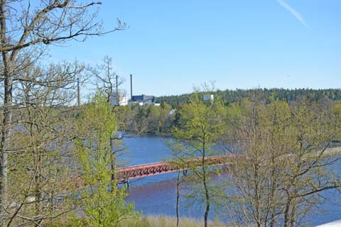 Blick auf den See Tummen